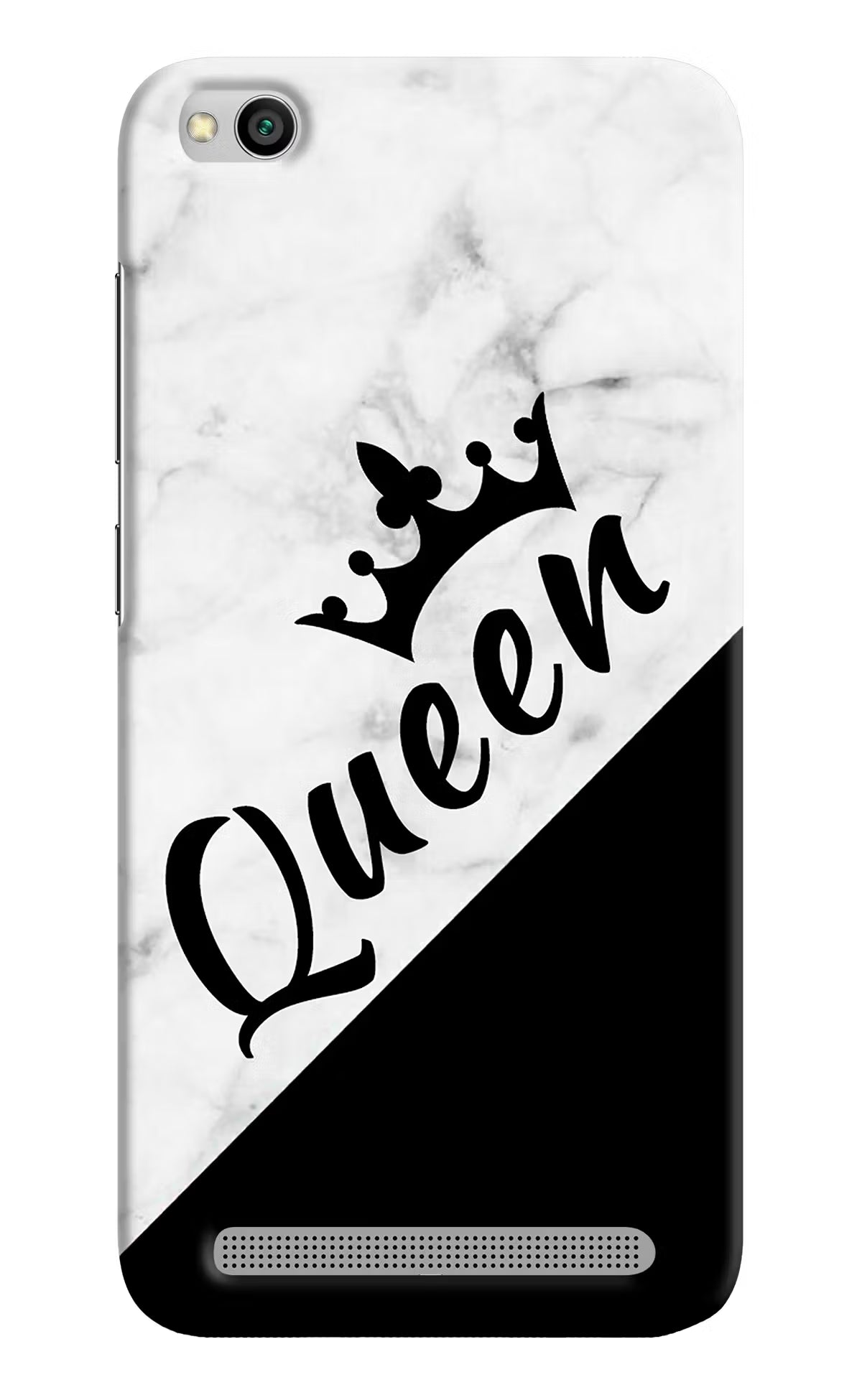 Queen Redmi 5A Hard Case Back Cover by Casekaro