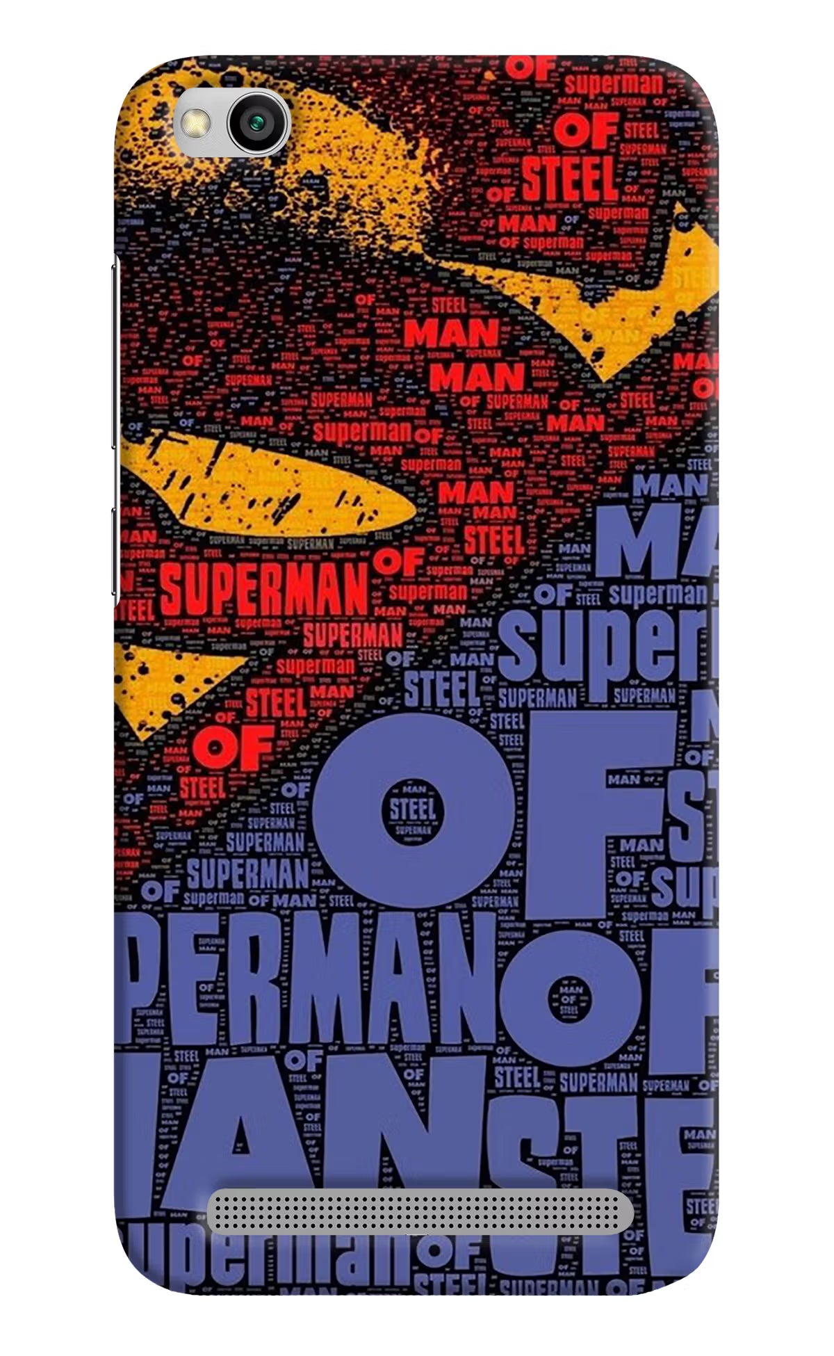 Superman Redmi 5A Hard Case Back Cover by Casekaro