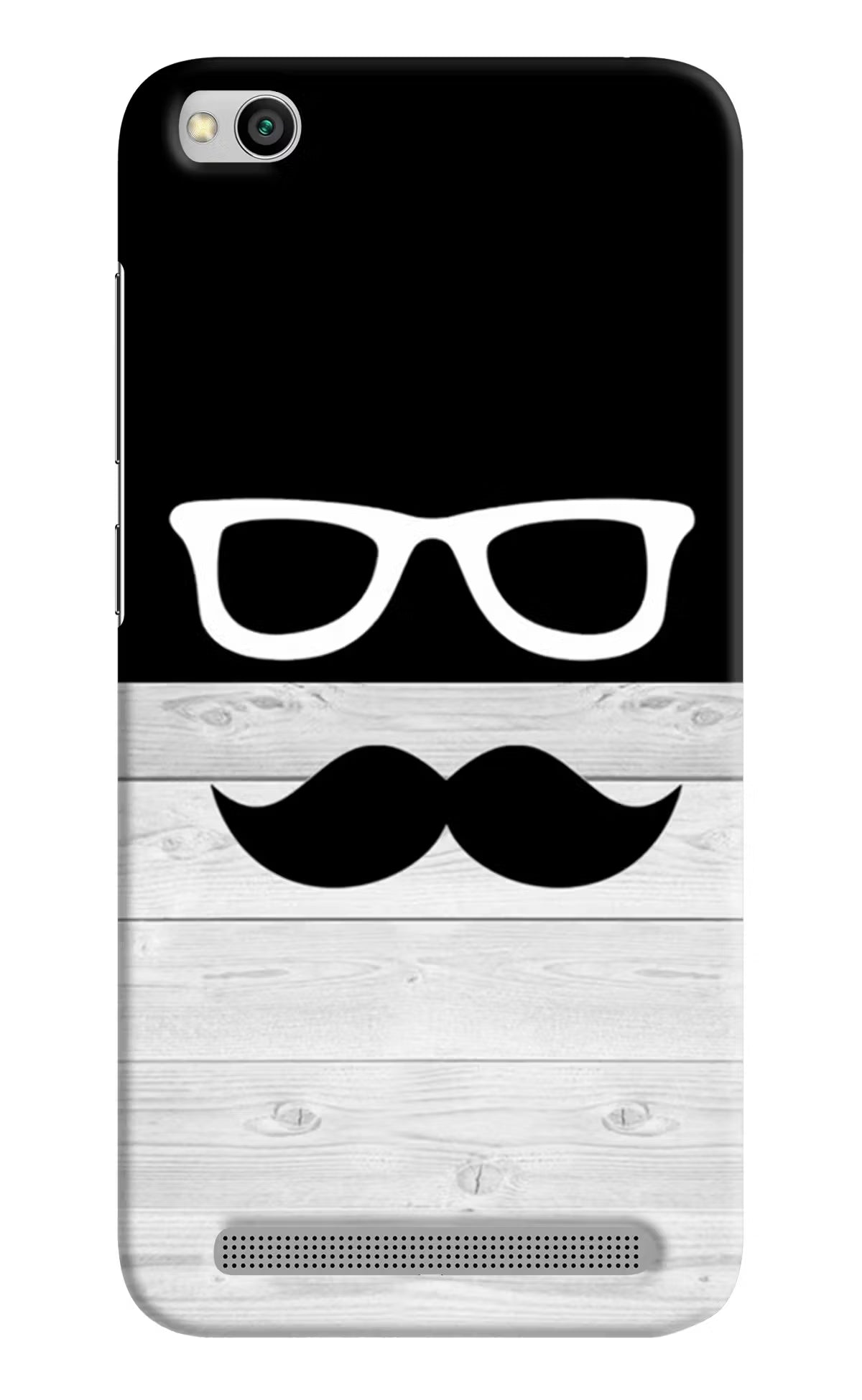 Mustache Redmi 5A Hard Case Back Cover by Casekaro