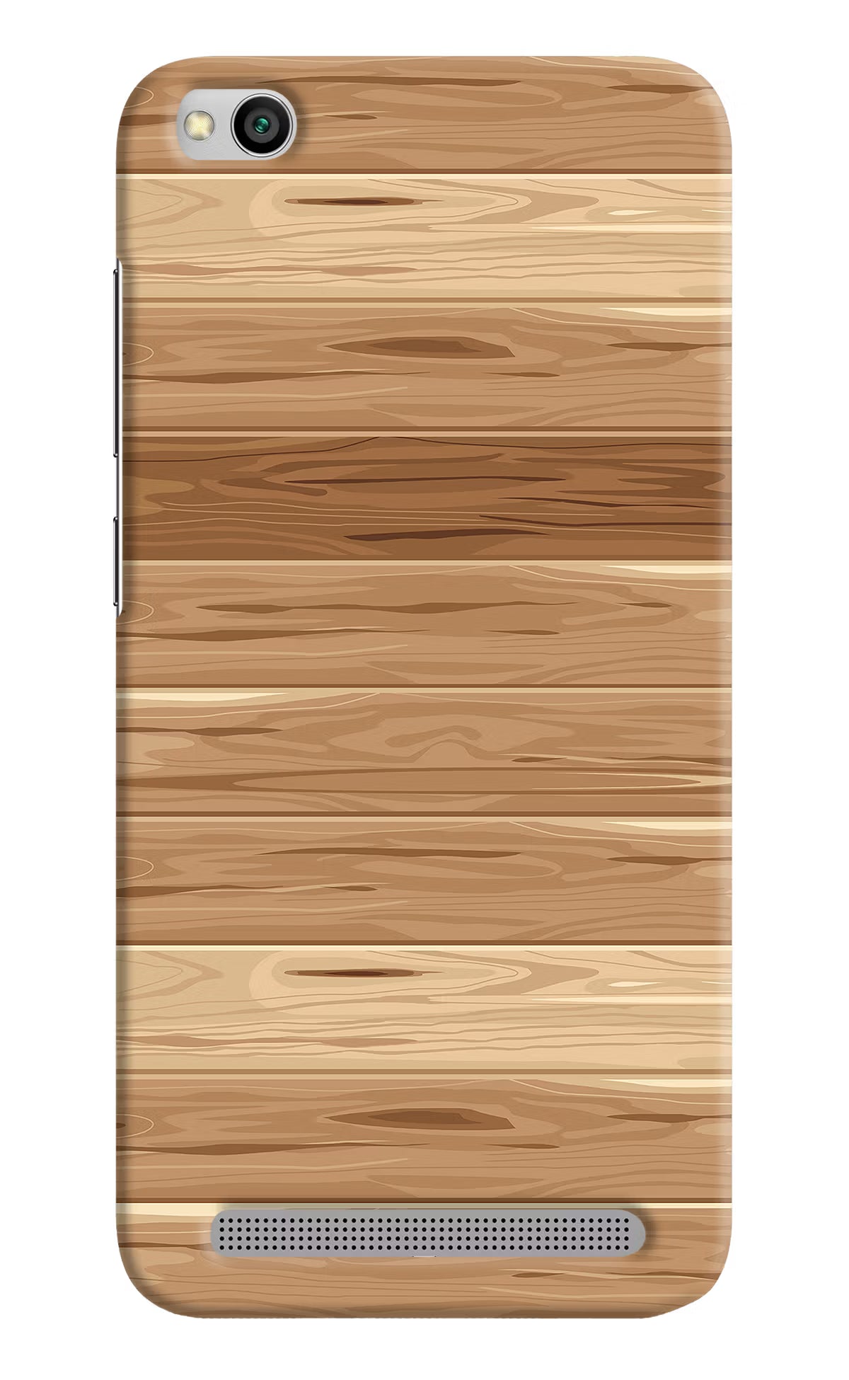 Wooden Vector Redmi 5A Hard Case Back Cover by Casekaro