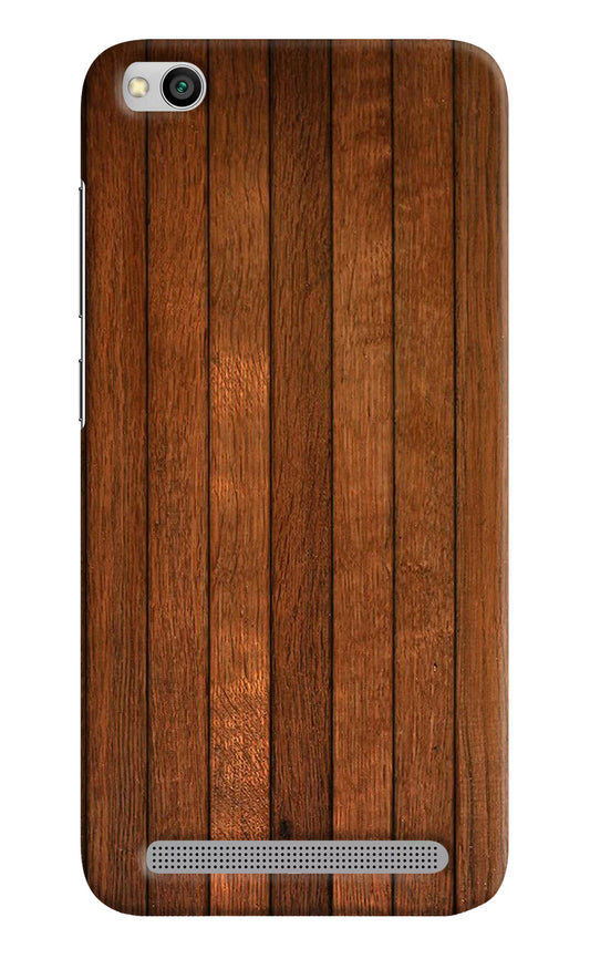 Wooden Artwork Bands Redmi 5A Hard Case Back Cover by Casekaro