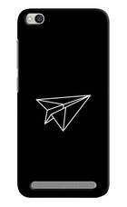 Paper Plane White Redmi 5A Hard Case Back Cover by Casekaro