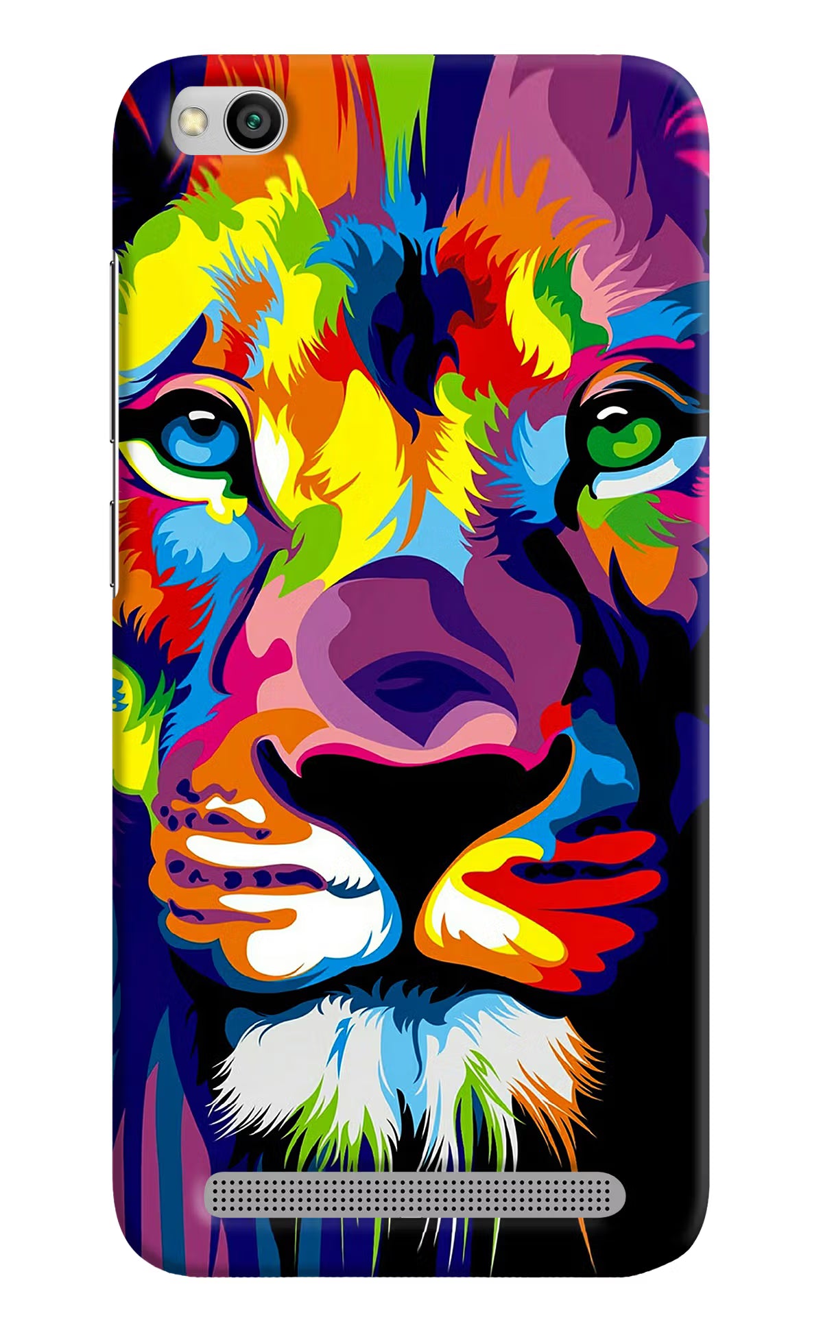 Lion Redmi 5A Hard Case Back Cover by Casekaro