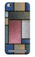 Multicolor Jeans Redmi 5A Hard Case Back Cover by Casekaro