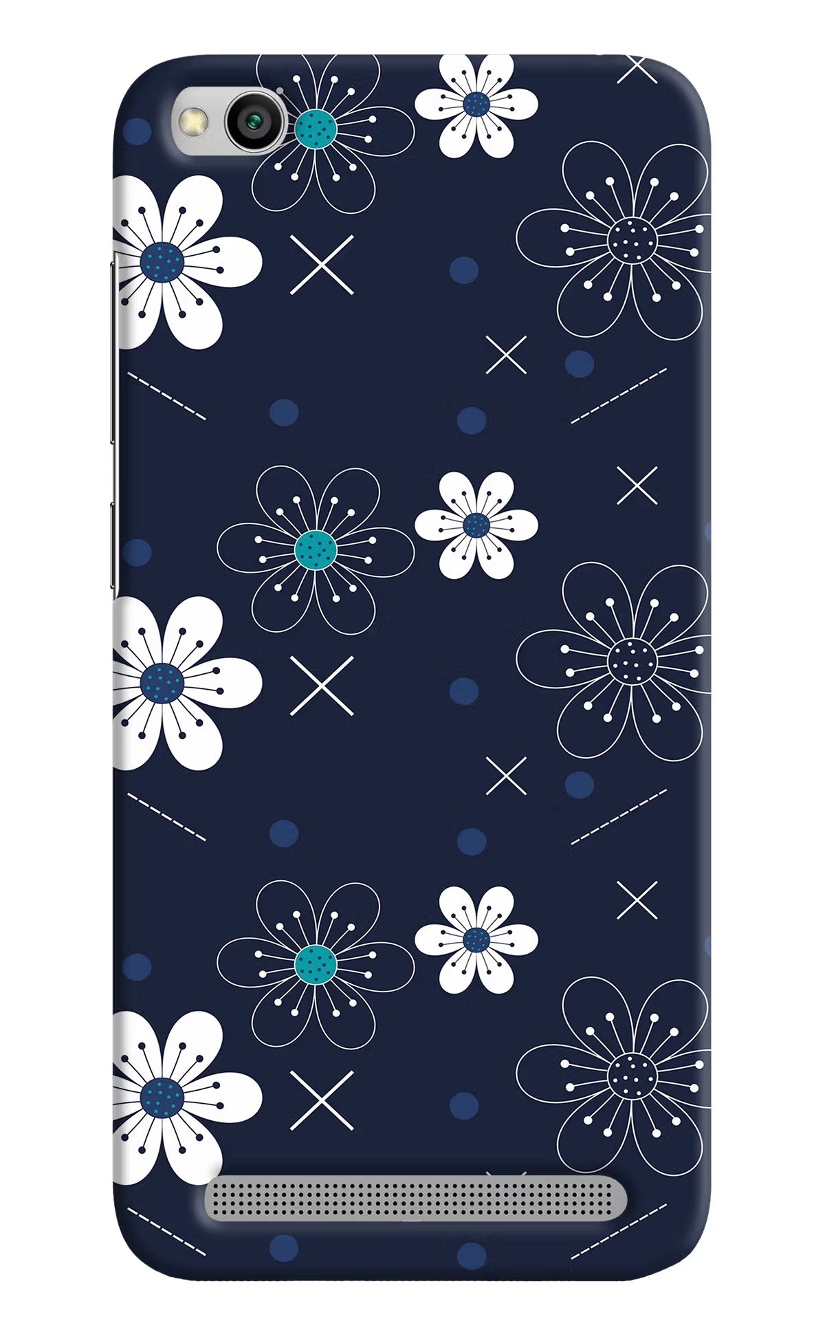 Flowers Redmi 5A Hard Case Back Cover by Casekaro