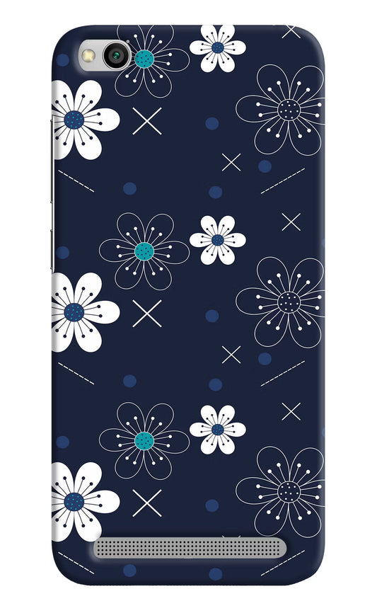 Flowers Redmi 5A Hard Case Back Cover by Casekaro