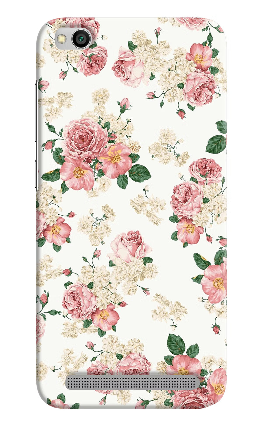 Flowers Redmi 5A Back Cover, Hard case