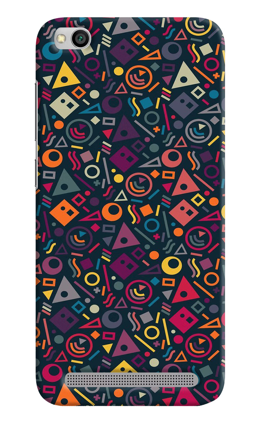 Geometric Abstract Redmi 5A Back Cover, Hard case