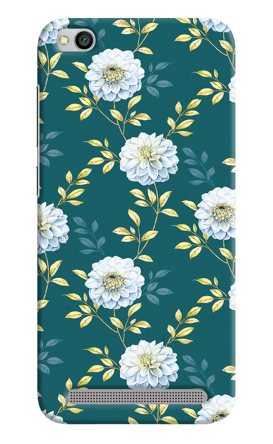 Flowers Redmi 5A Hard Case Back Cover by Casekaro