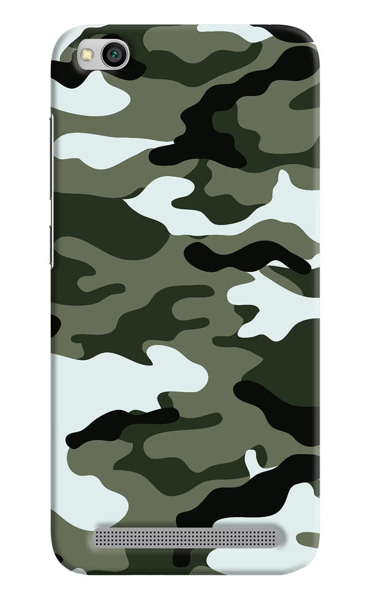 Camouflage Redmi 5A Hard Case Back Cover by Casekaro