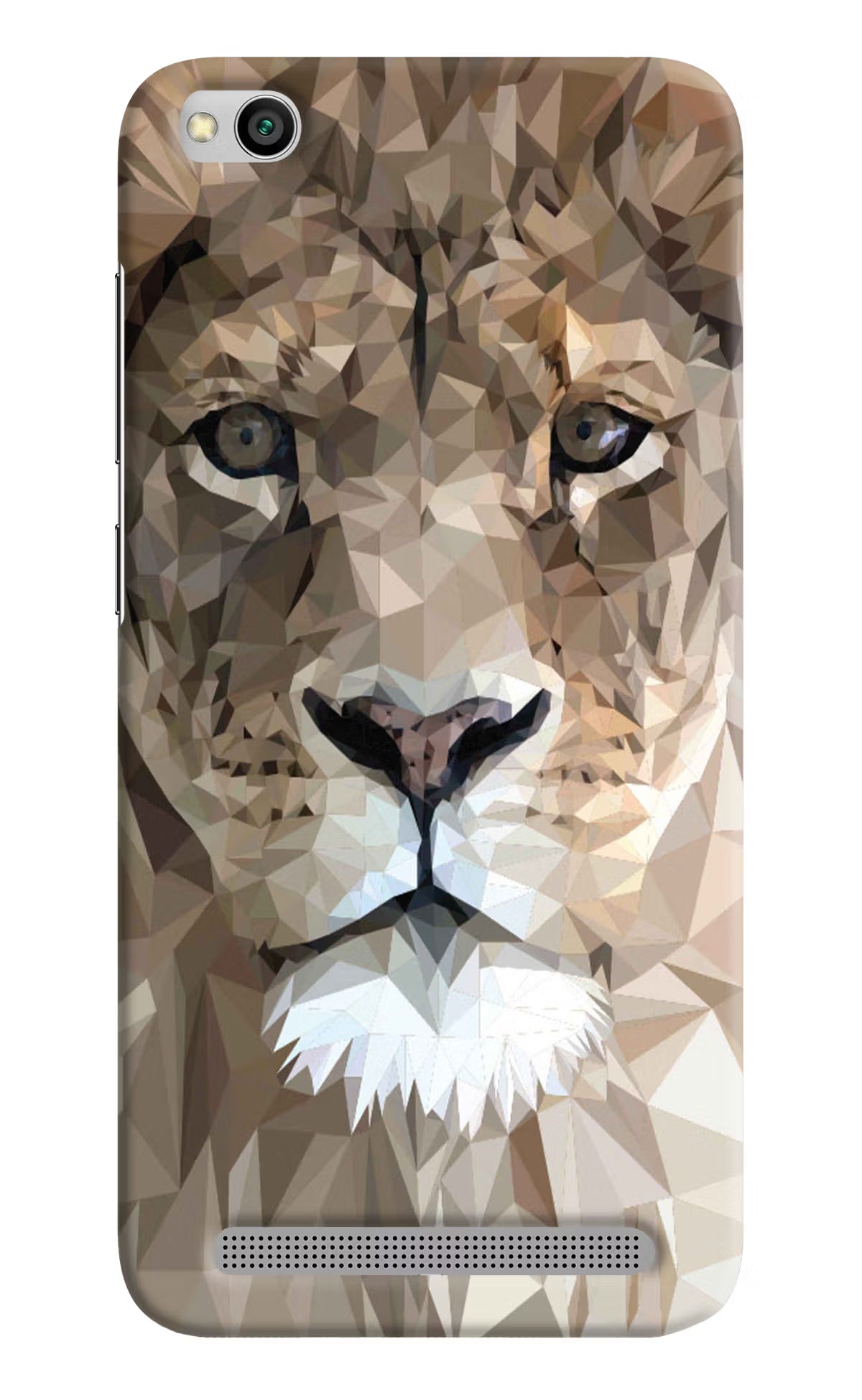 Lion Art Redmi 5A Hard Case Back Cover by Casekaro