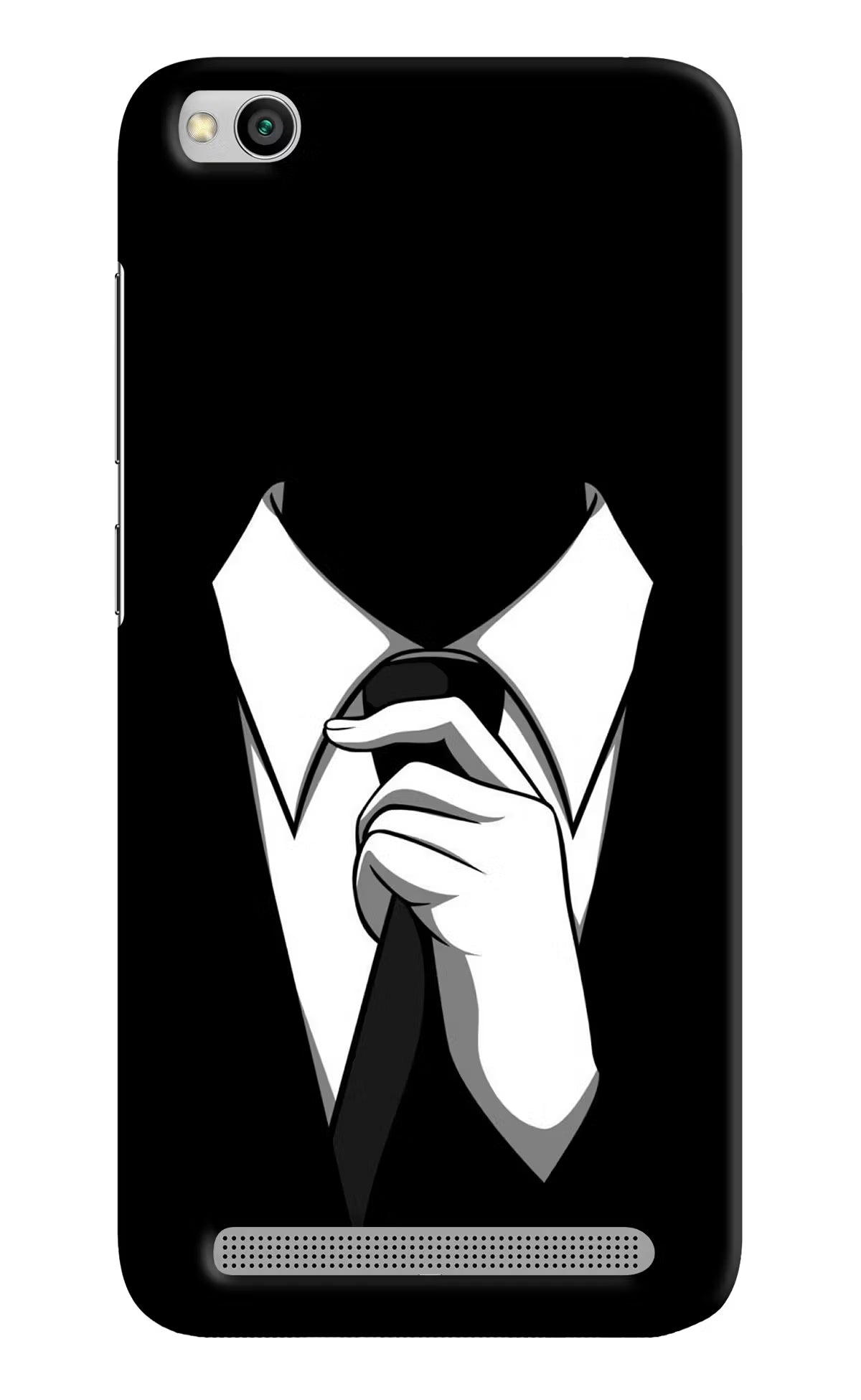 Black Tie Redmi 5A Hard Case Back Cover by Casekaro