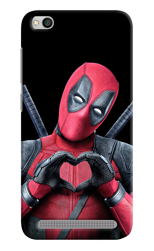 Deadpool Redmi 5A Hard Case Back Cover by Casekaro