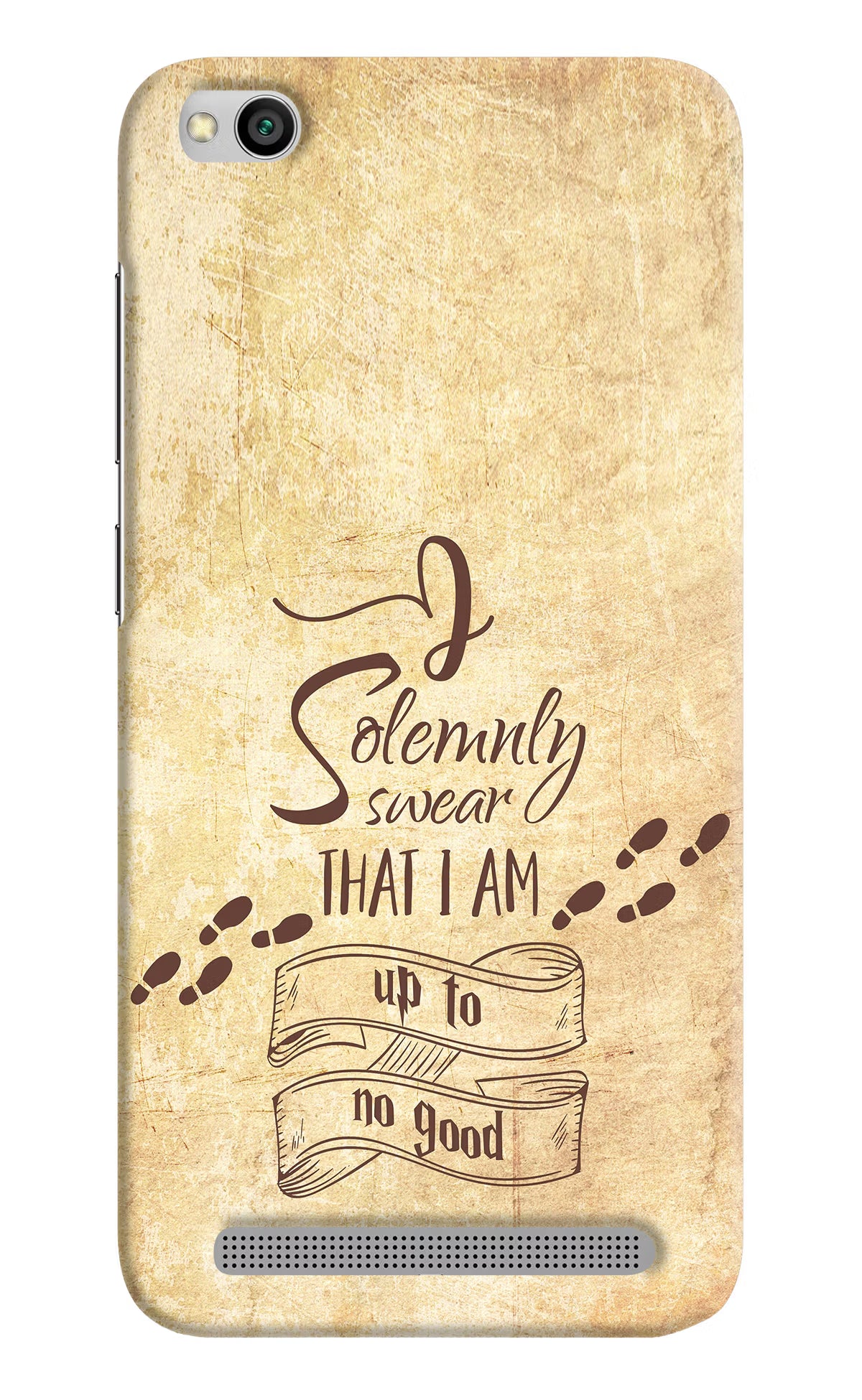 I Solemnly swear that i up to no good Redmi 5A Hard Case Back Cover by Casekaro
