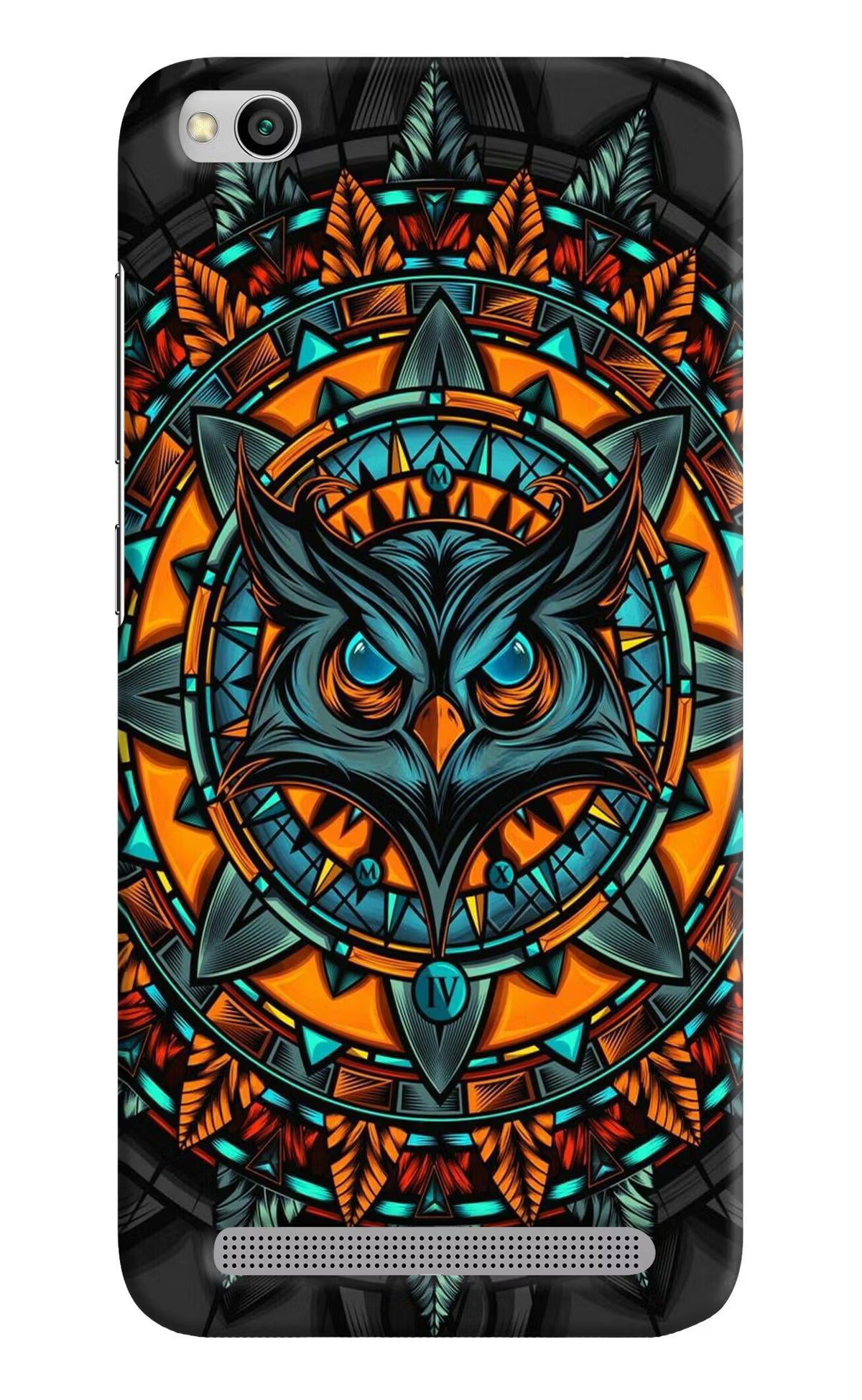 Angry Owl Art Redmi 5A Hard Case Back Cover by Casekaro