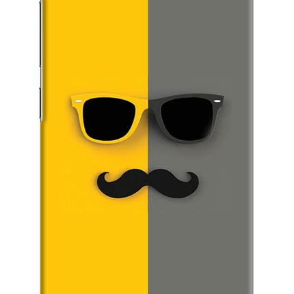 Sunglasses with Mustache Redmi 5A Hard Case Back Cover by Casekaro