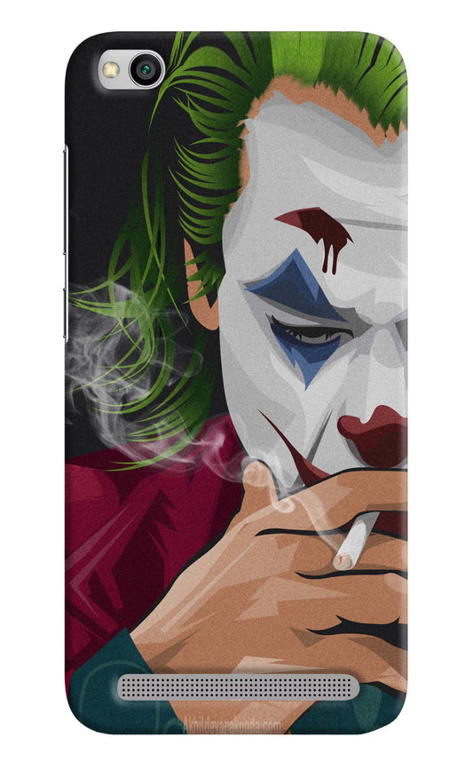 Joker Smoking Redmi 5A Hard Case Back Cover by Casekaro