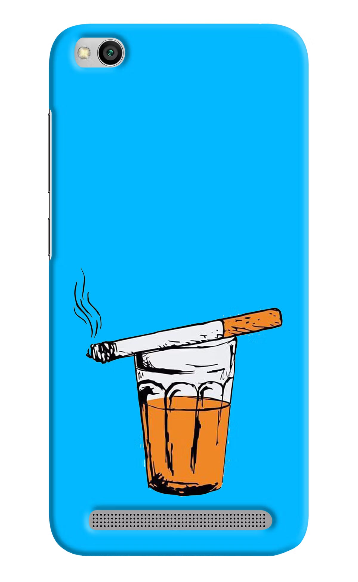 Chai Sutta Redmi 5A Hard Case Back Cover by Casekaro