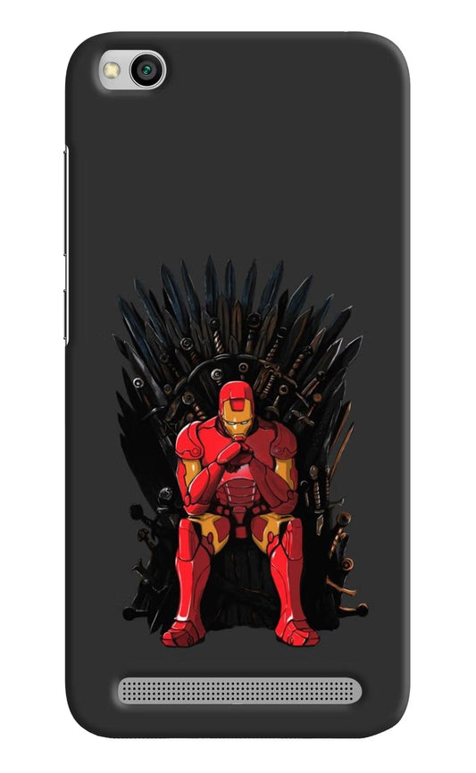 Ironman Throne Redmi 5A Hard Case Back Cover by Casekaro