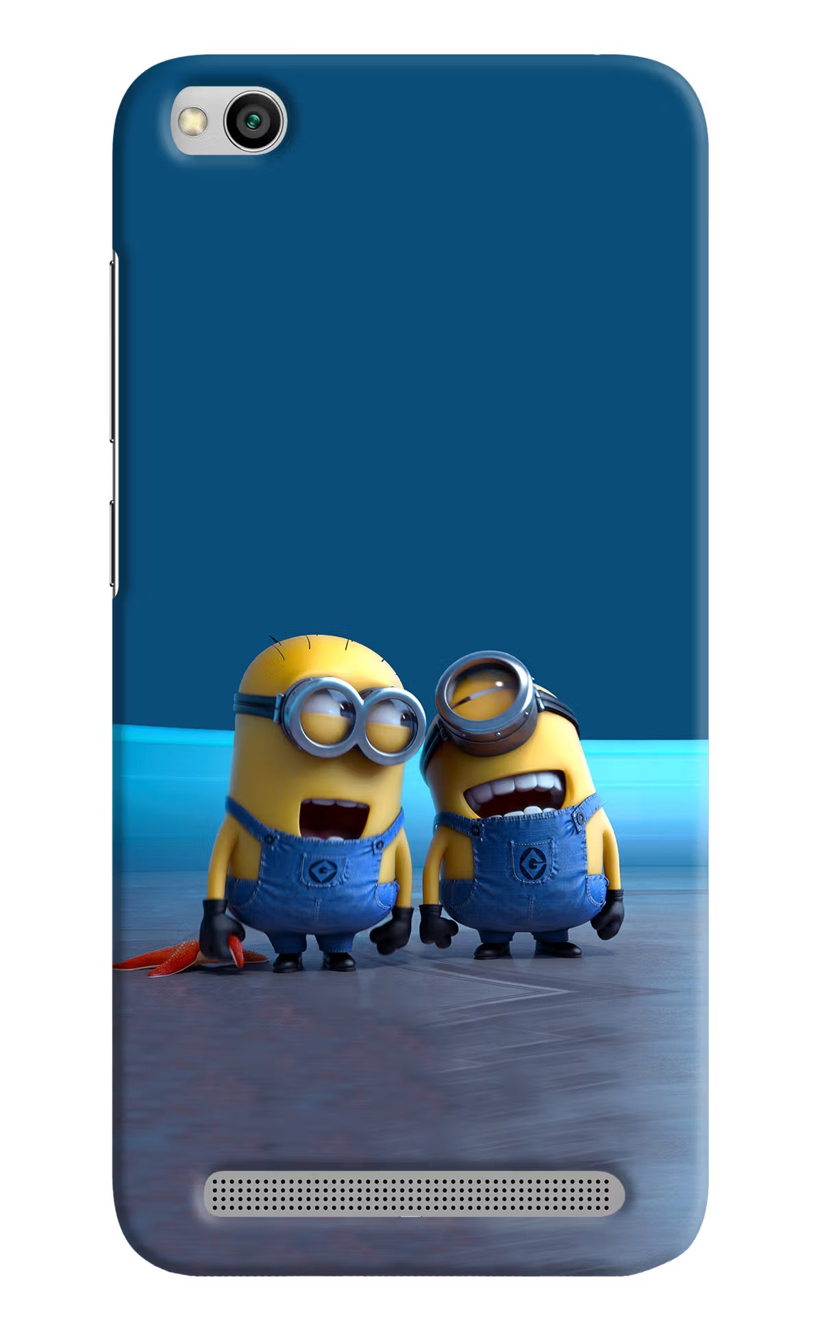 Minion Laughing Redmi 5A Hard Case Back Cover by Casekaro