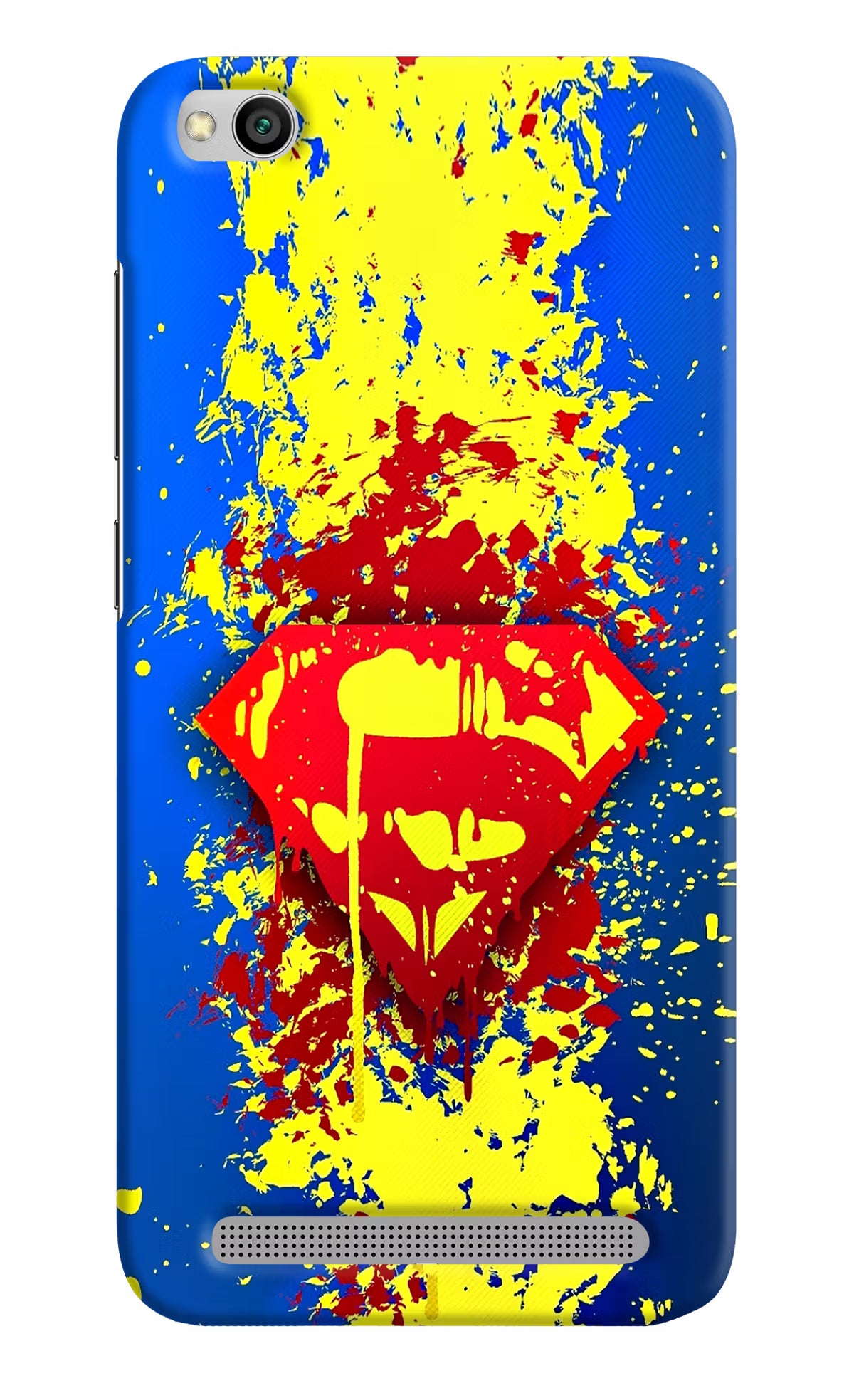 Superman logo Redmi 5A Hard Case Back Cover by Casekaro