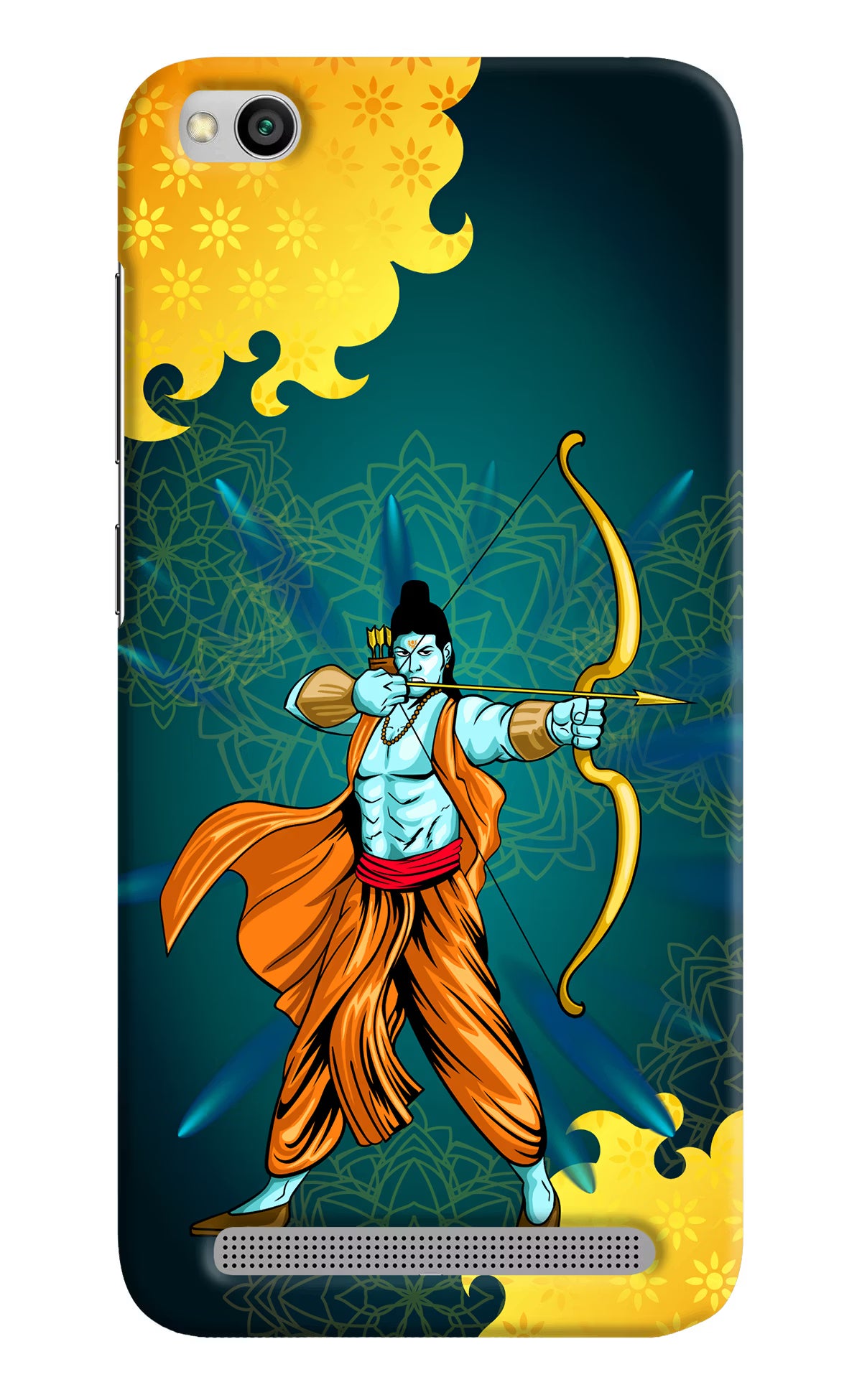 Lord Ram - 6 Redmi 5A Hard Case Back Cover by Casekaro