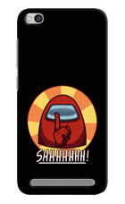 Among Us Shhh! Redmi 5A Hard Case Back Cover by Casekaro
