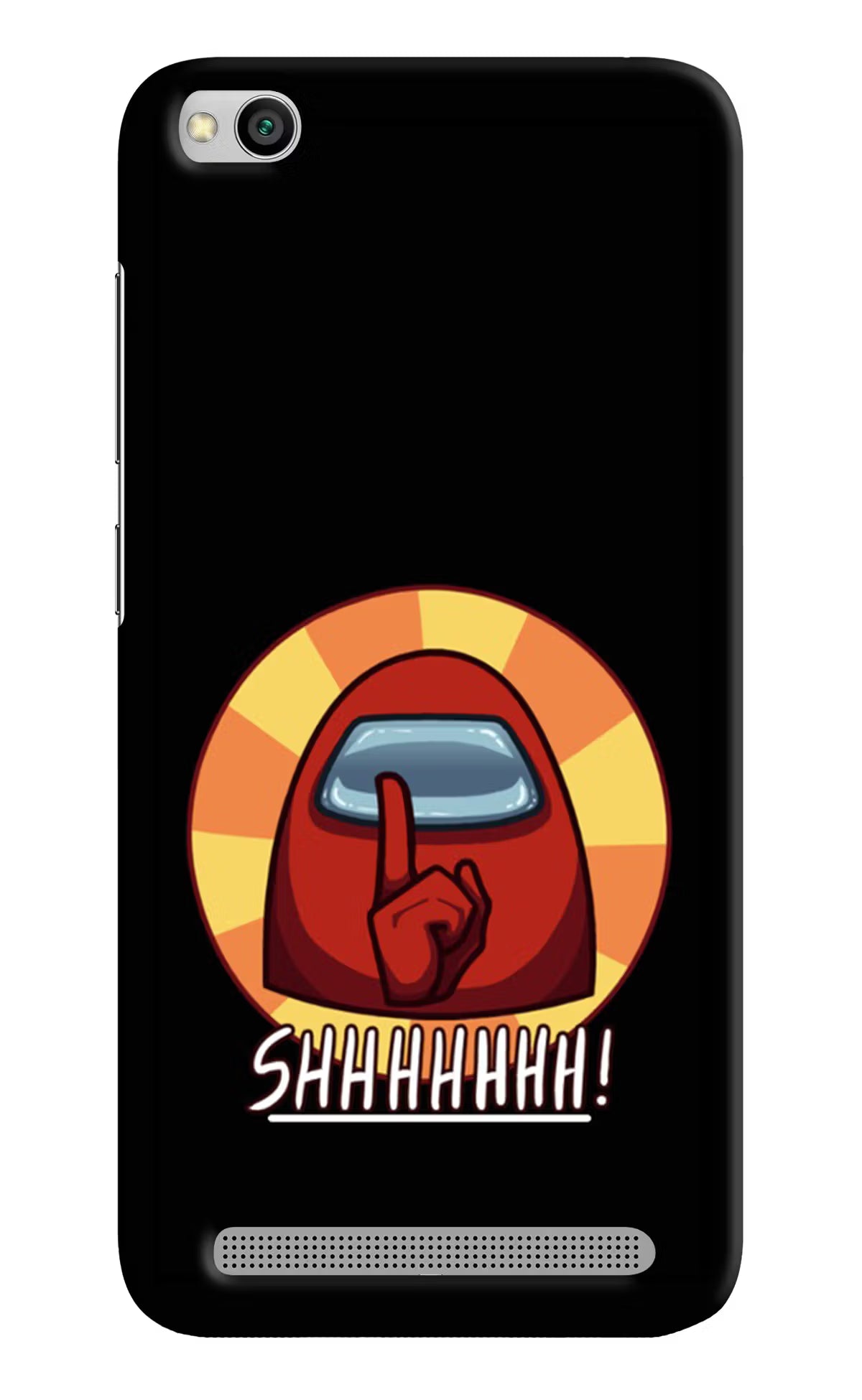 Among Us Shhh! Redmi 5A Hard Case Back Cover by Casekaro