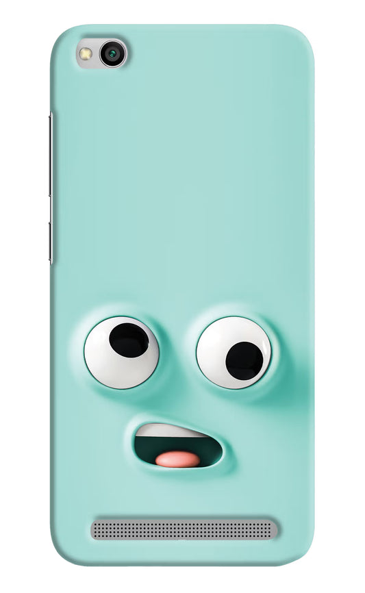 Funny Cartoon Redmi 5A Hard Case Back Cover by Casekaro
