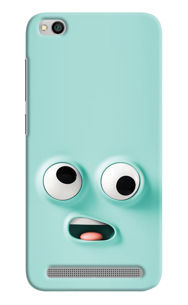 Funny Cartoon Redmi 5A Hard Case Back Cover by Casekaro