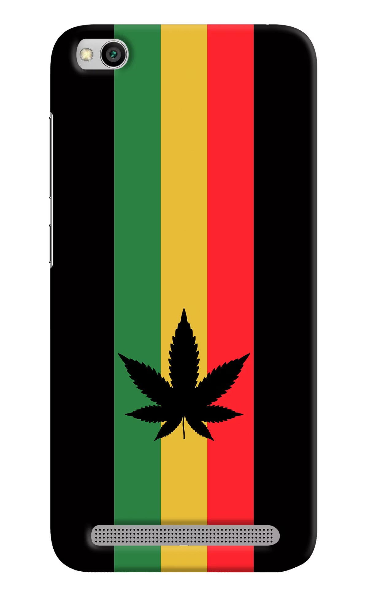 Weed Flag Redmi 5A Hard Case Back Cover by Casekaro