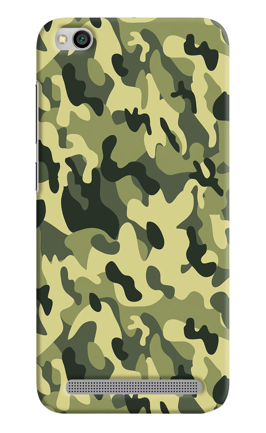 Camouflage Redmi 5A Hard Case Back Cover by Casekaro