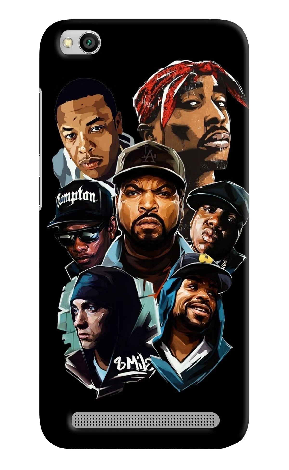 Rappers Redmi 5A Hard Case Back Cover by Casekaro