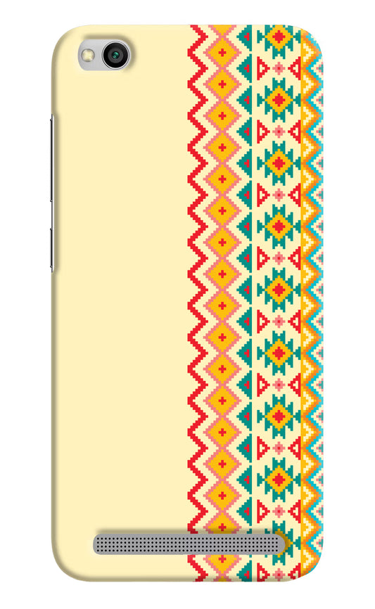 Ethnic Seamless Redmi 5A Hard Case Back Cover by Casekaro