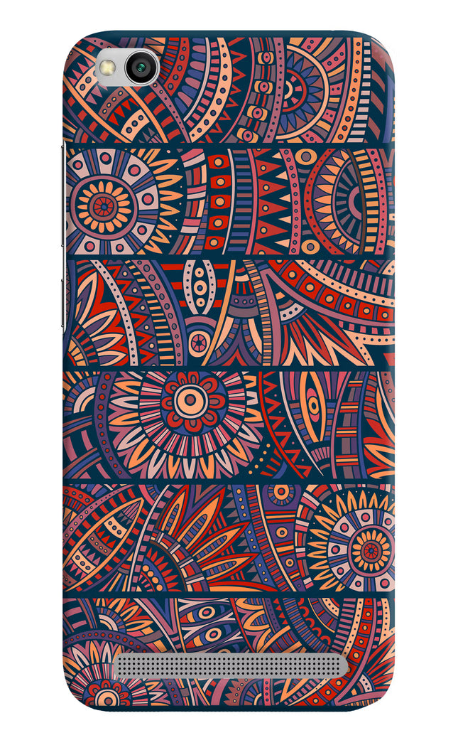 African Culture Design Redmi 5A Hard Case Back Cover by Casekaro