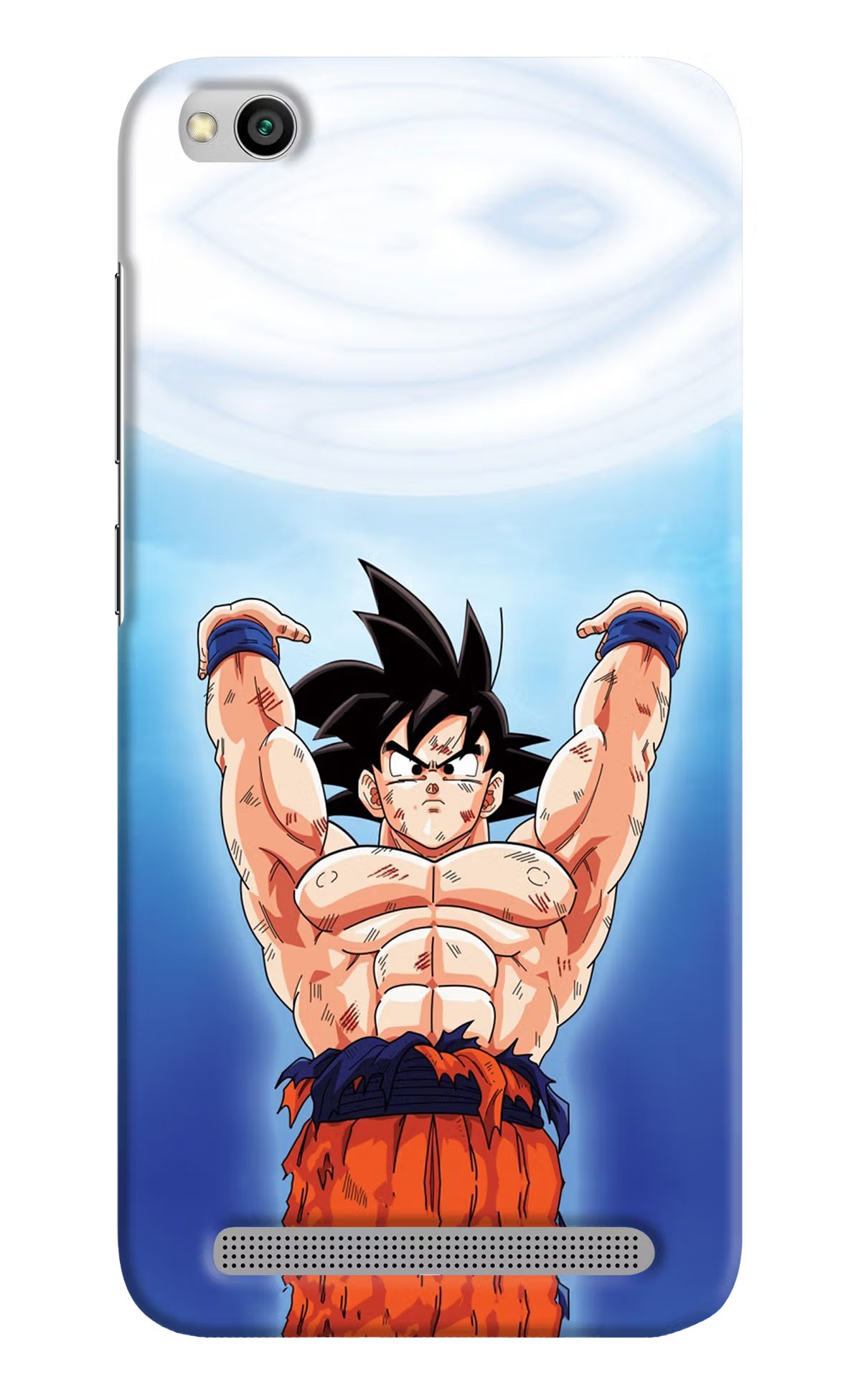 Goku Power Redmi 5A Hard Case Back Cover by Casekaro