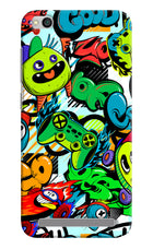 Game Doodle Redmi 5A Hard Case Back Cover by Casekaro
