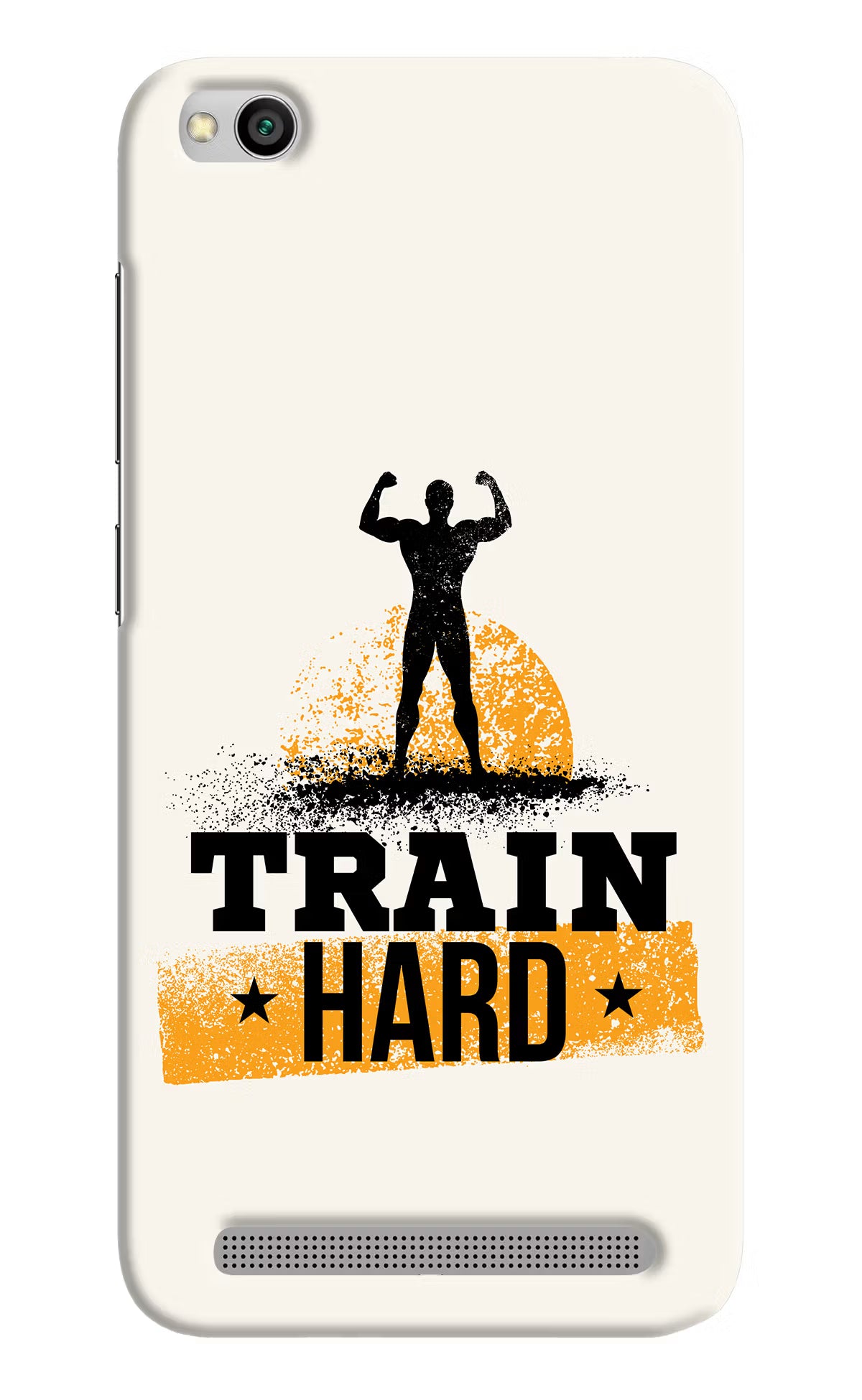 Train Hard Redmi 5A Hard Case Back Cover by Casekaro