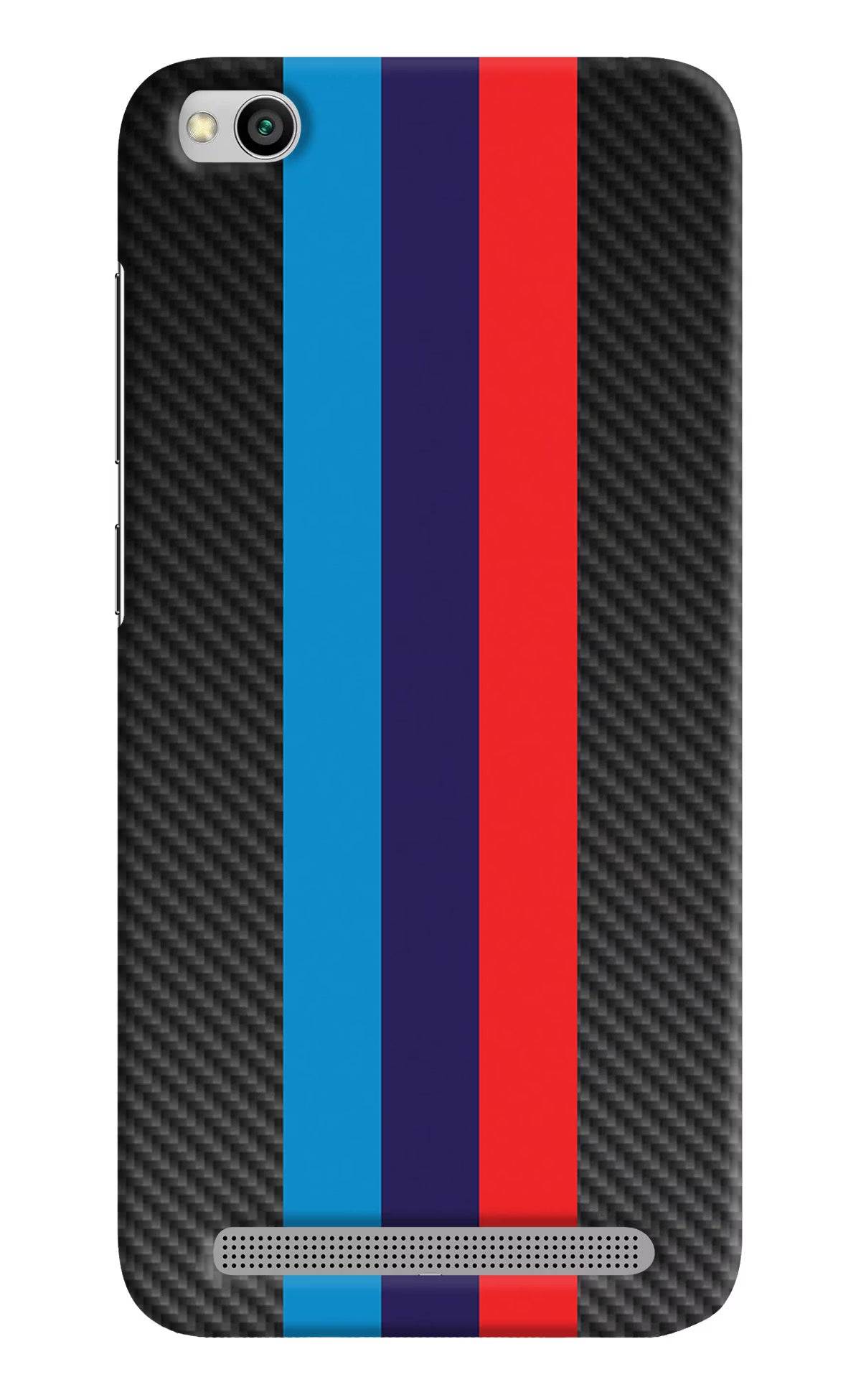 BMW Stripes Pattern Redmi 5A Hard Case Back Cover by Casekaro