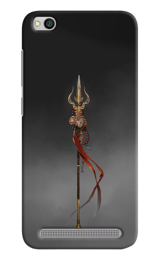 Shiv Trishul Redmi 5A Hard Case Back Cover by Casekaro