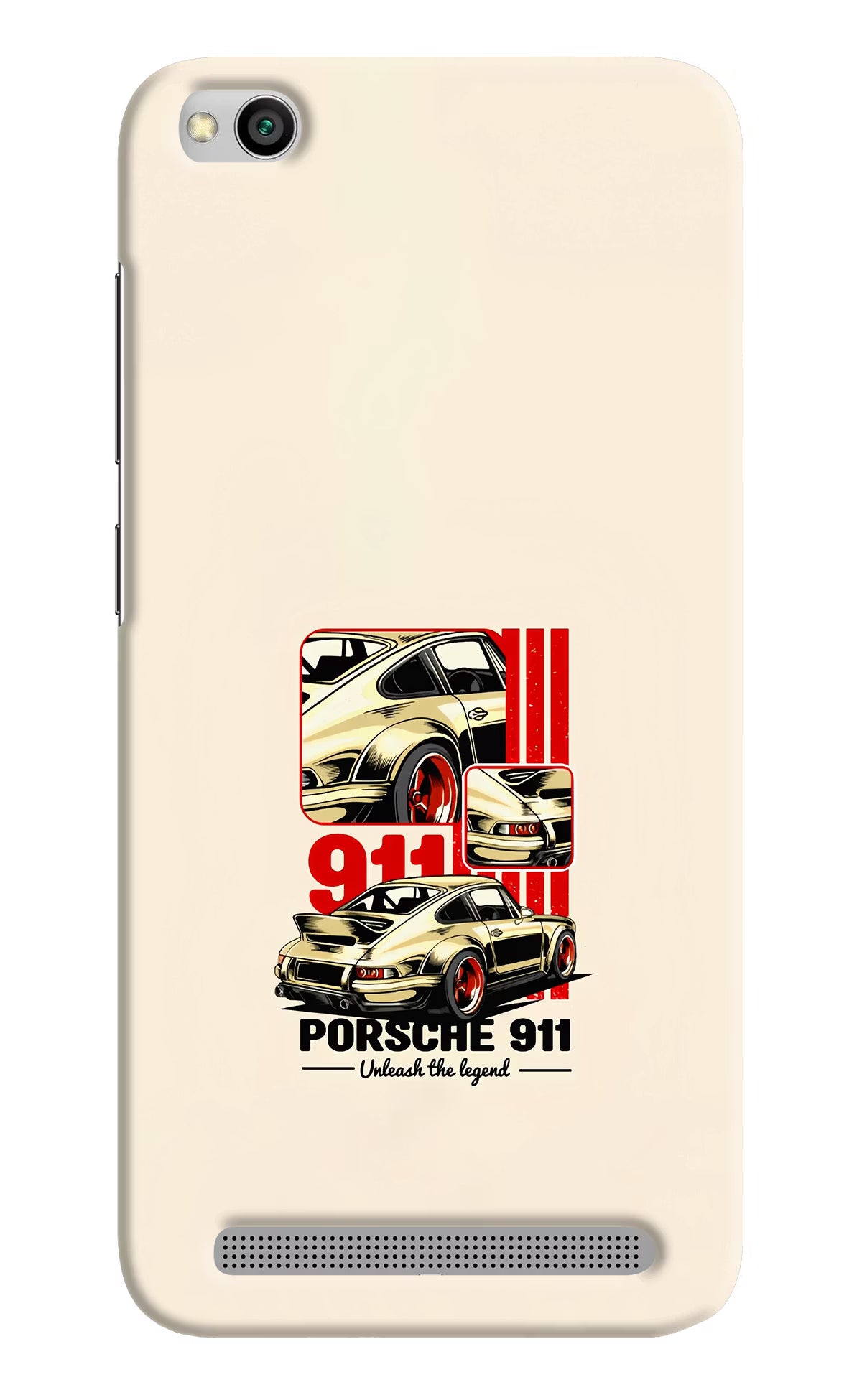 Classic Porsche 911 Redmi 5A Hard Case Back Cover by Casekaro