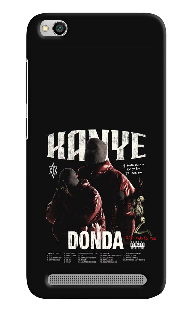 Donda Kanye West Redmi 5A Hard Case Back Cover by Casekaro