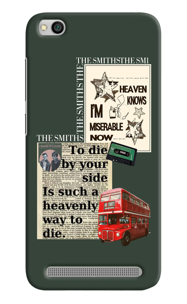 The Smiths Redmi 5A Hard Case Back Cover by Casekaro