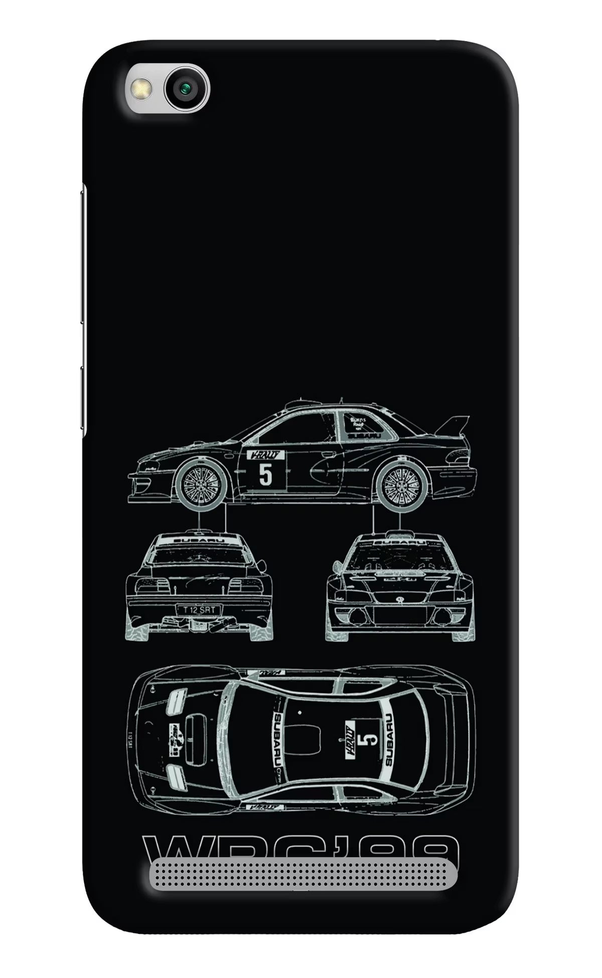 WRC'99 Redmi 5A Hard Case Back Cover by Casekaro