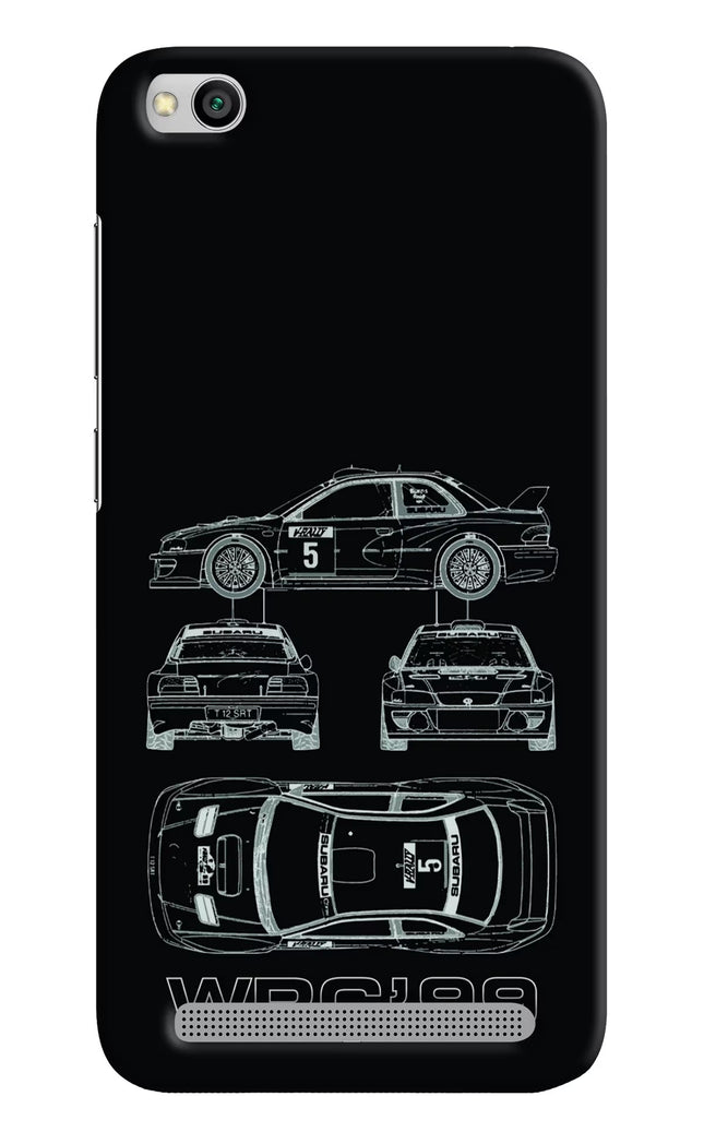 WRC'99 Redmi 5A Hard Case Back Cover by Casekaro