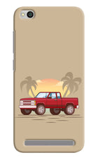 Desert Classic Drive Redmi 5A Hard Case Back Cover by Casekaro