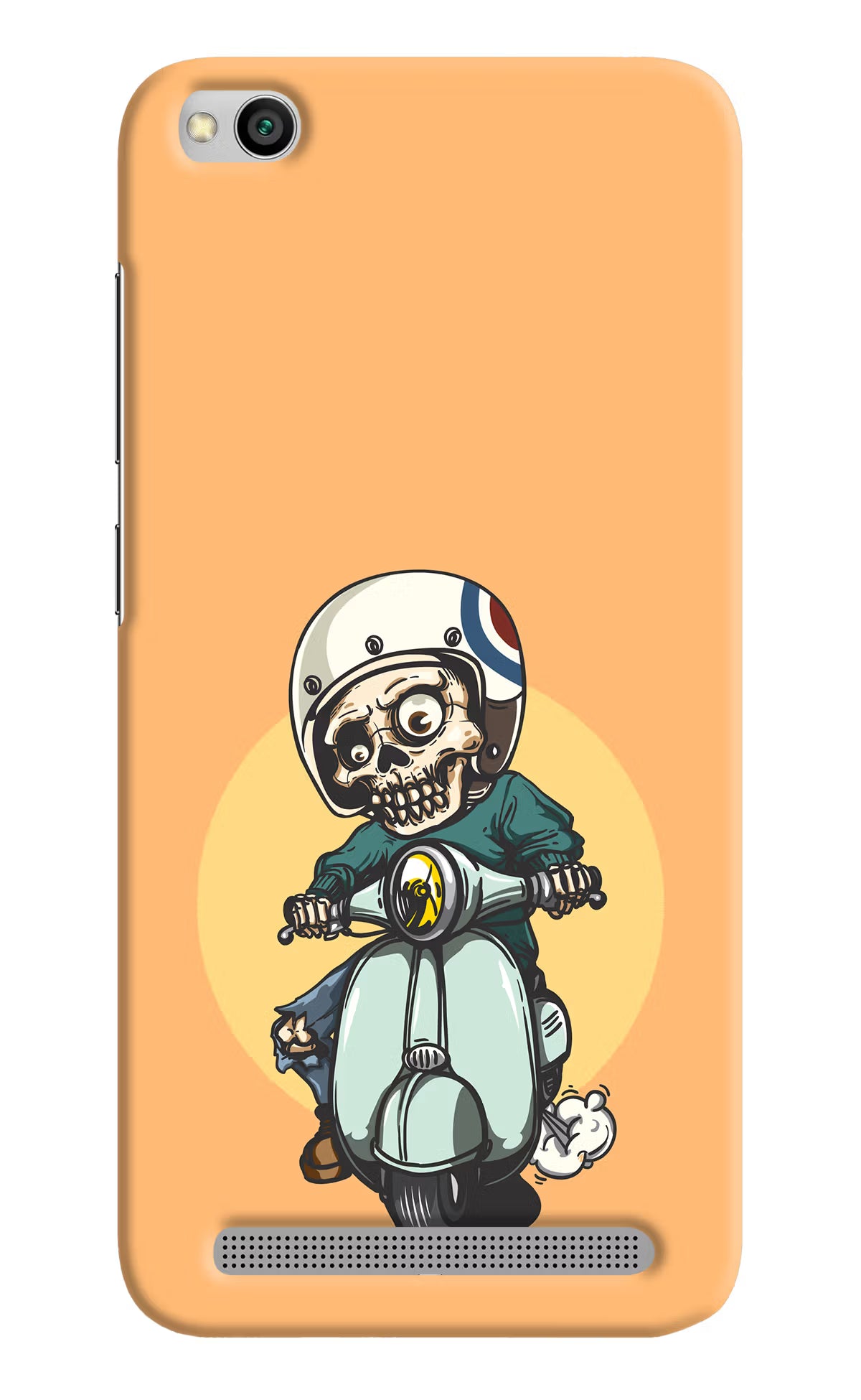 Undead Biker Redmi 5A Hard Case Back Cover by Casekaro