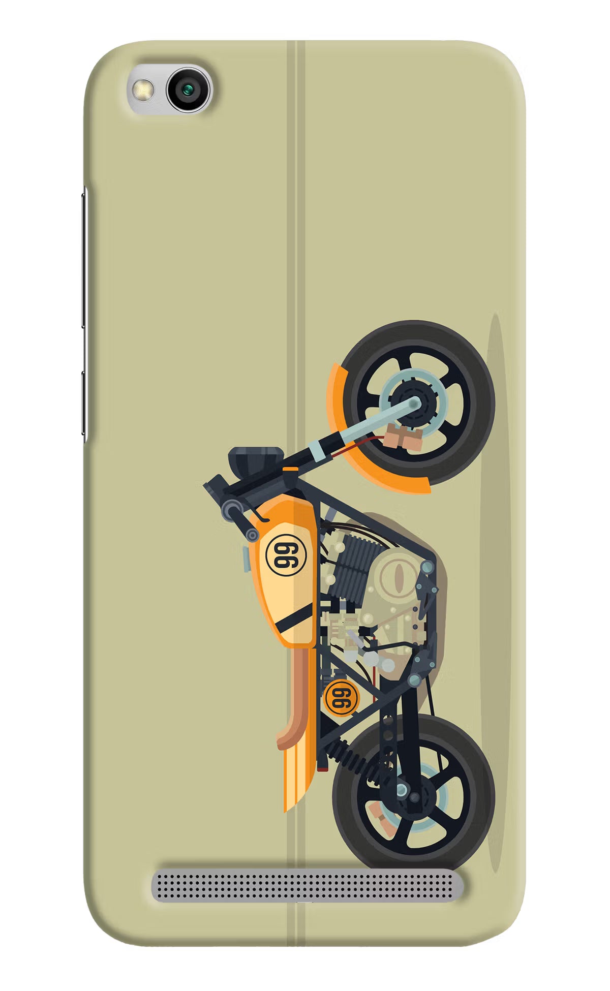 Vertical Speedster Redmi 5A Hard Case Back Cover by Casekaro