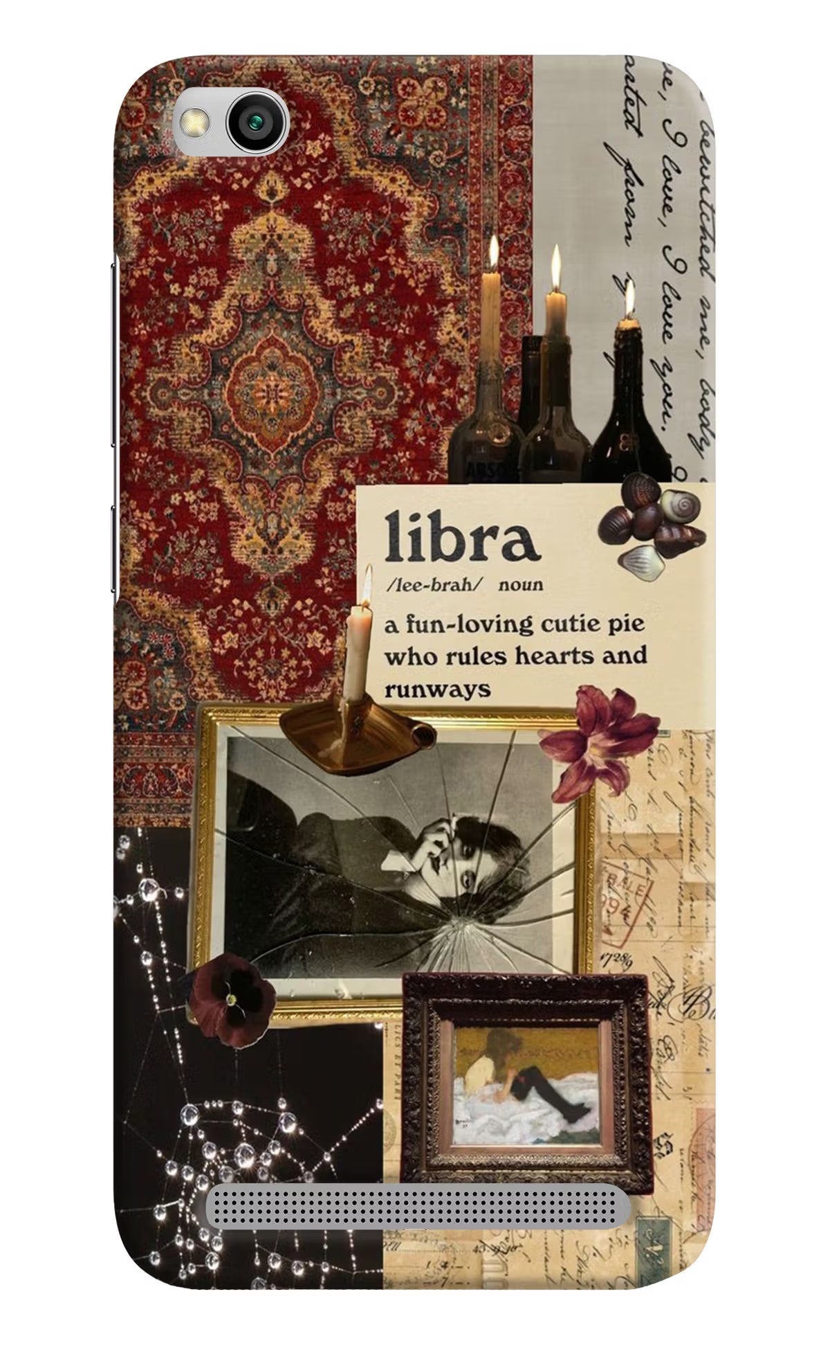 Libra Zodiac Redmi 5A Hard Case Back Cover by Casekaro