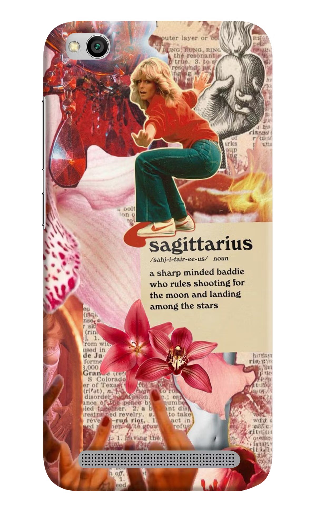Sagittarius Zodiac Redmi 5A Hard Case Back Cover by Casekaro